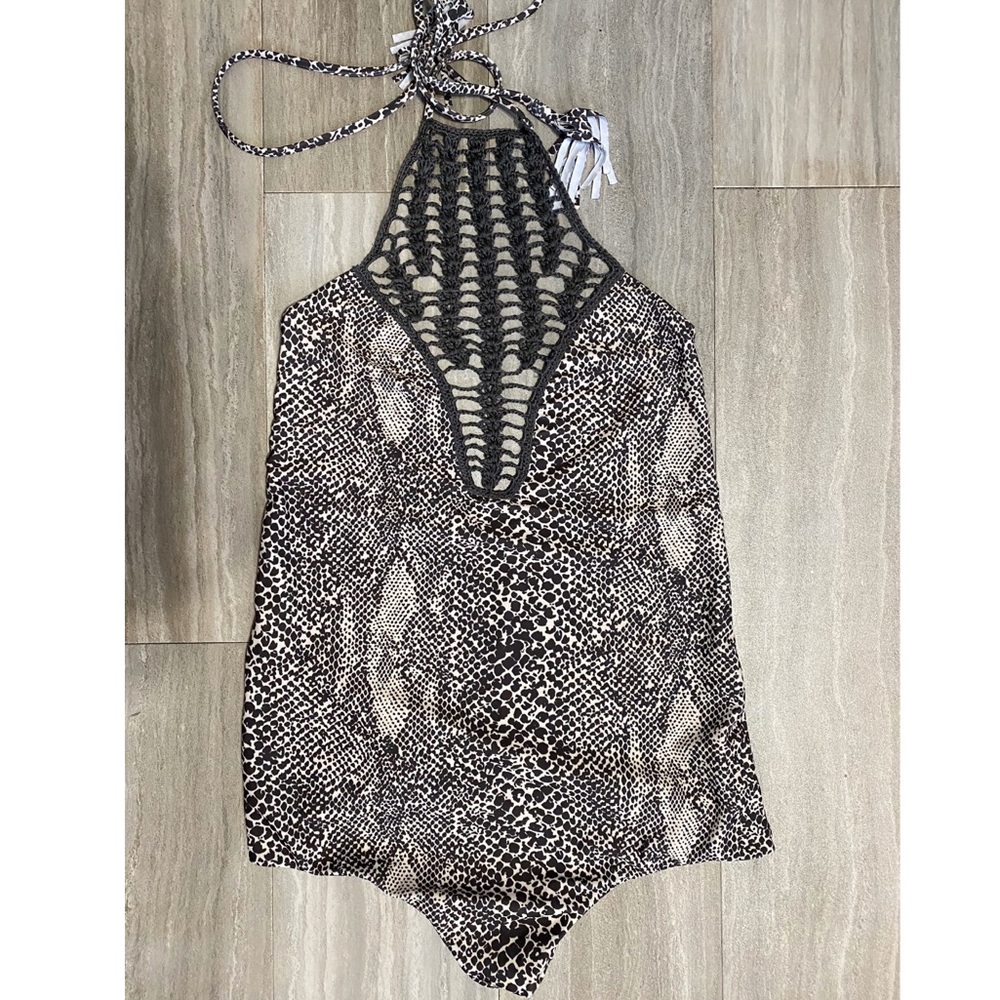 *SOLD*ACACIA Swimwear Teahupoo One Piece in Snake